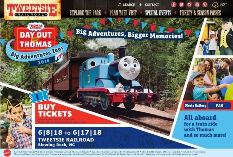 Day Out With Thomas™ at Tweetsie Railroad – Caldwell Journal