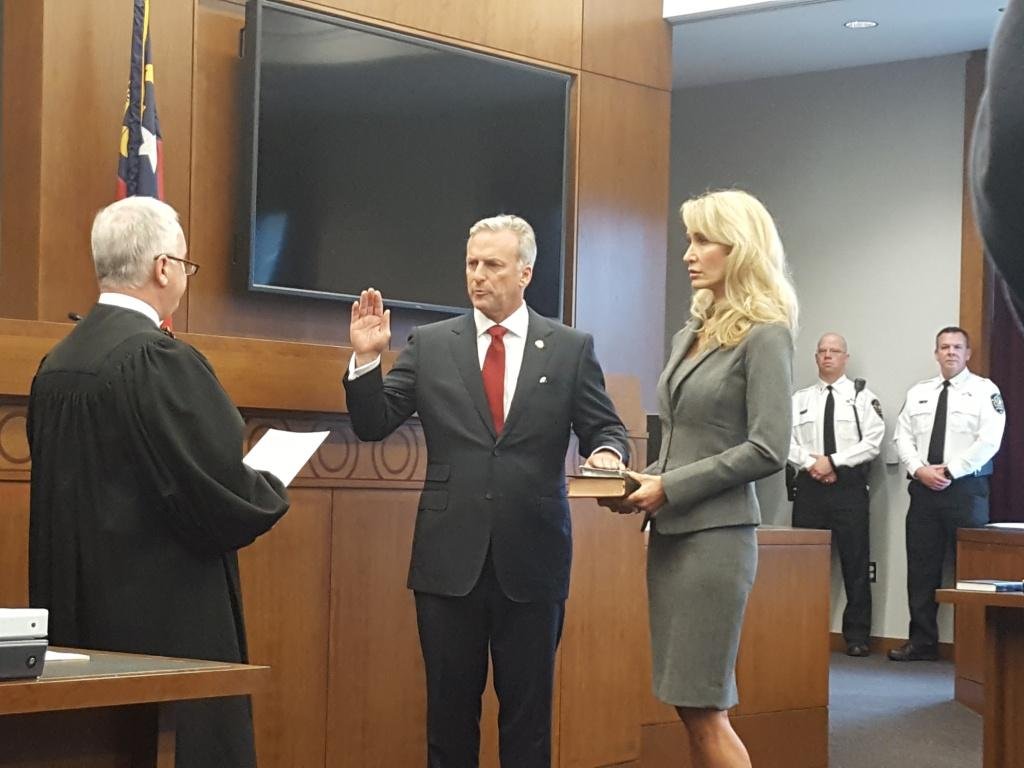 Scott Reilly Is Sworn In As District Attorney For Catawba Caldwell And Burke Counties