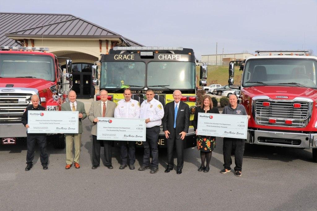 Fire Trucks Delivered to Local Caldwell Departments After Being Awarded ...