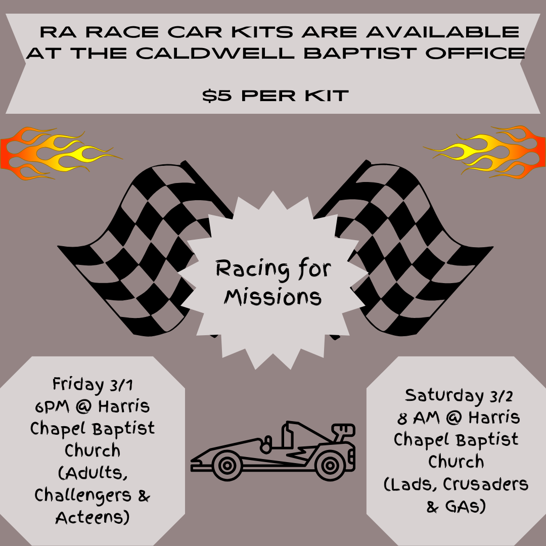 Caldwell Baptist Association Church & Community News Caldwell Journal