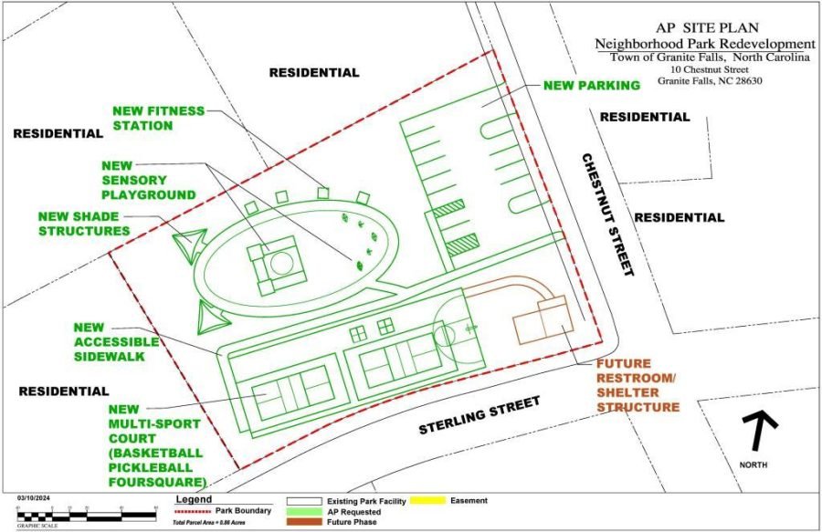 Granite Falls Parks And Recreation Department Awarded 500 000 PARK AP SITE PLAN 08 27 2024 02 900x583 